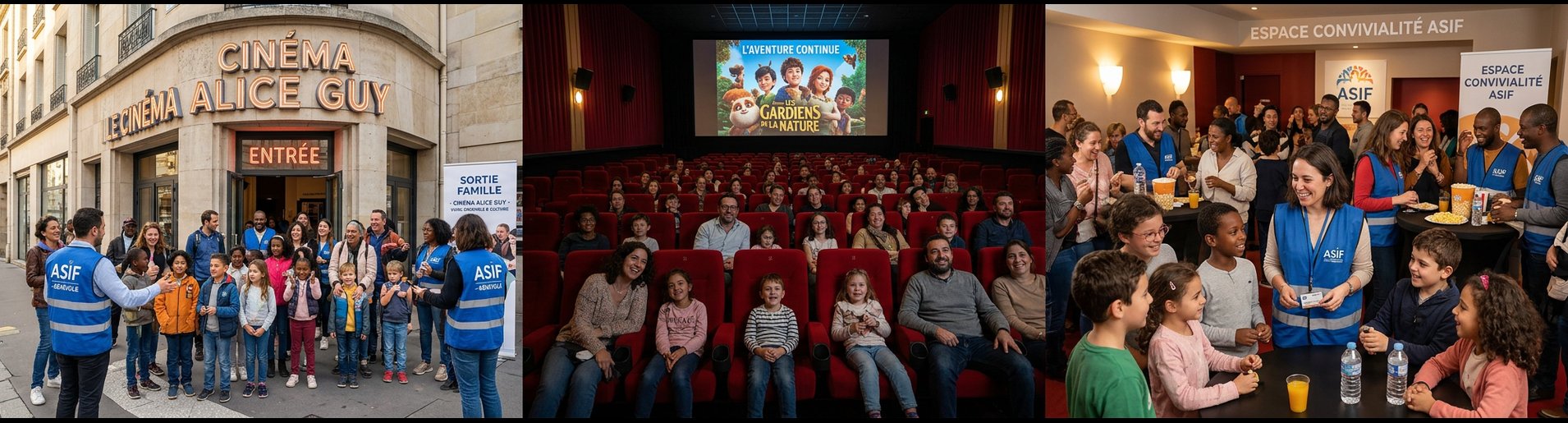 sortie au cinéma